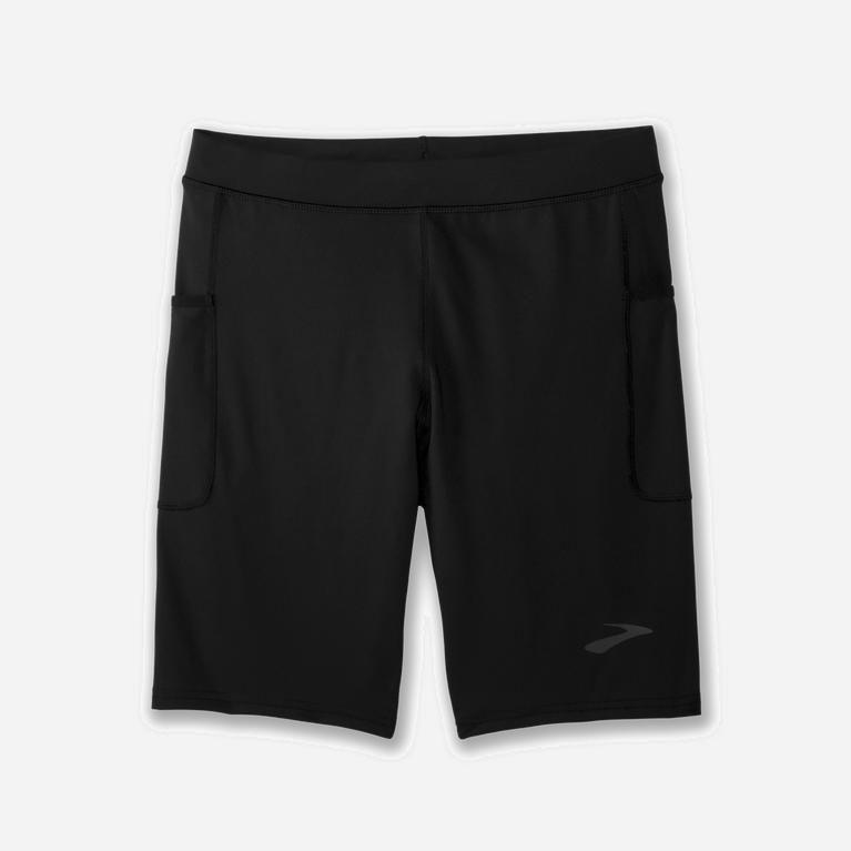 Brooks Source 9 Hombre Pantalones Cortos - Negros (5128OPIFA)